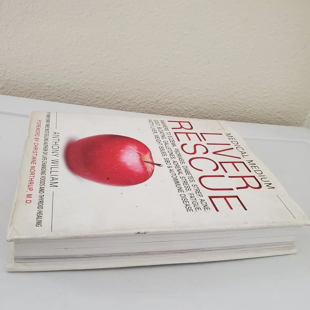 Medical Medium Liver Rescue Anthony William Hardcover Health Diet Book 2018